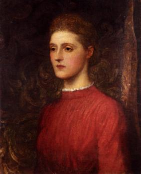 George Frederick Watts : Portrait Of A Lady